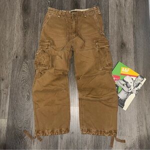 ABERCROMBIE AND FITCH VINTAGE Y2K PARATROOPER MILITARY CARGO PANTS